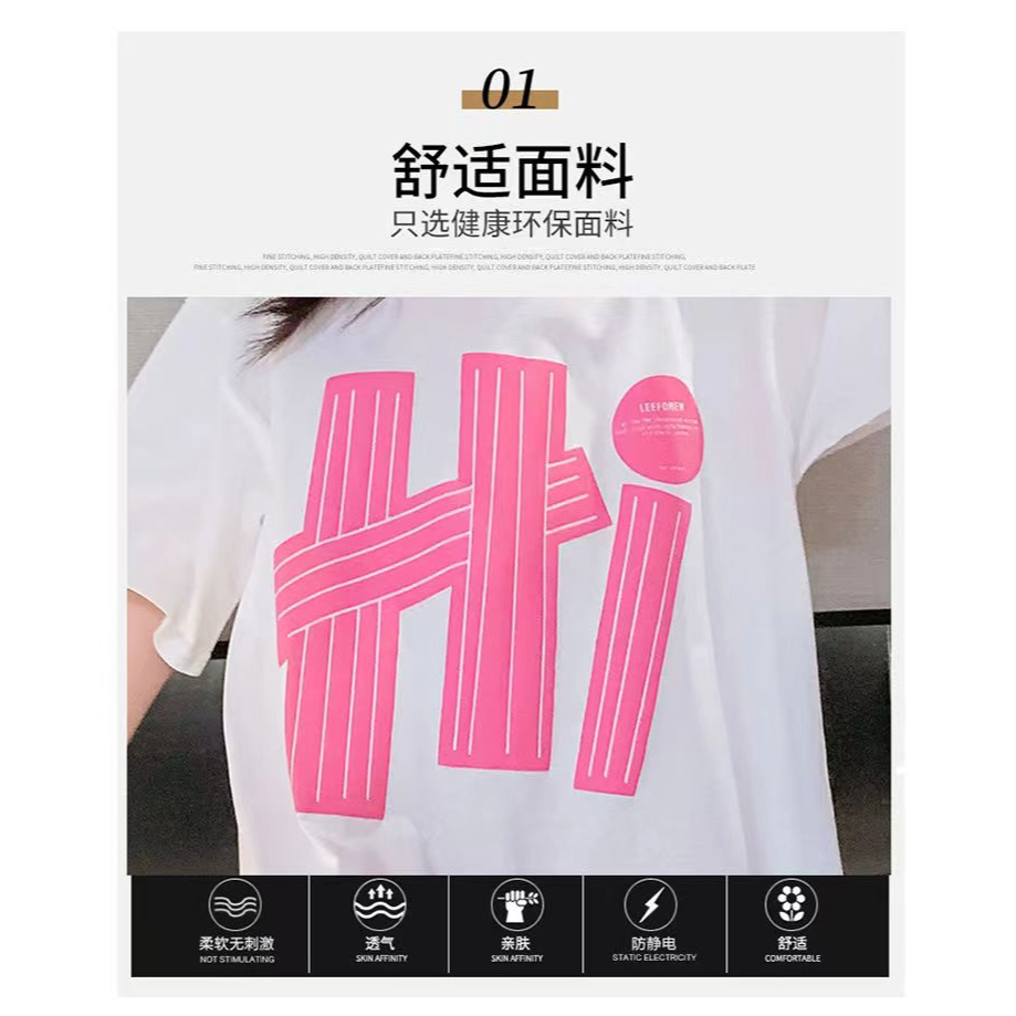 Áo Thun Tay Ngắn Phong Cách Hàn Quốc Thời Trang Mùa Hè Mới 2023 Dành Cho Bé Gái 9-14 Tuổi