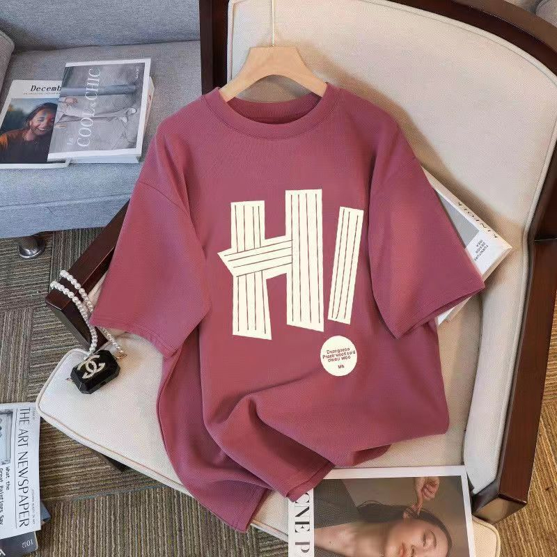 Áo Thun Tay Ngắn Phong Cách Hàn Quốc Thời Trang Mùa Hè Mới 2023 Dành Cho Bé Gái 9-14 Tuổi