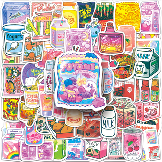 102 Món Dễ Thương Uống Hoạt Hình Thời Trang Hoạt Hình Chống Thấm Nước Hoạt Hình Dán Mũ Bảo Hiểm Cốc Nước Chống Thấm Nước Decal Dán