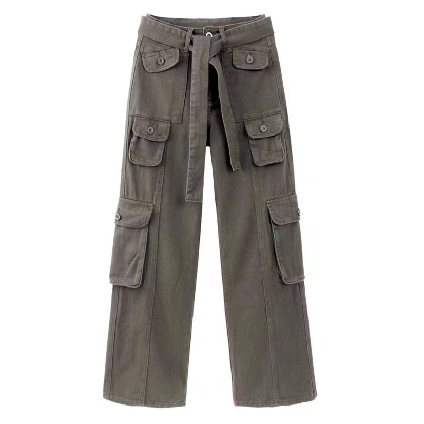 Quần dài dáng rộng nam phối nhiều túi phong cách Hàn Quốc thời trang simple unisex quần túi hộp nam fashion cargo pants nam bigsize | BigBuy360 - bigbuy360.vn