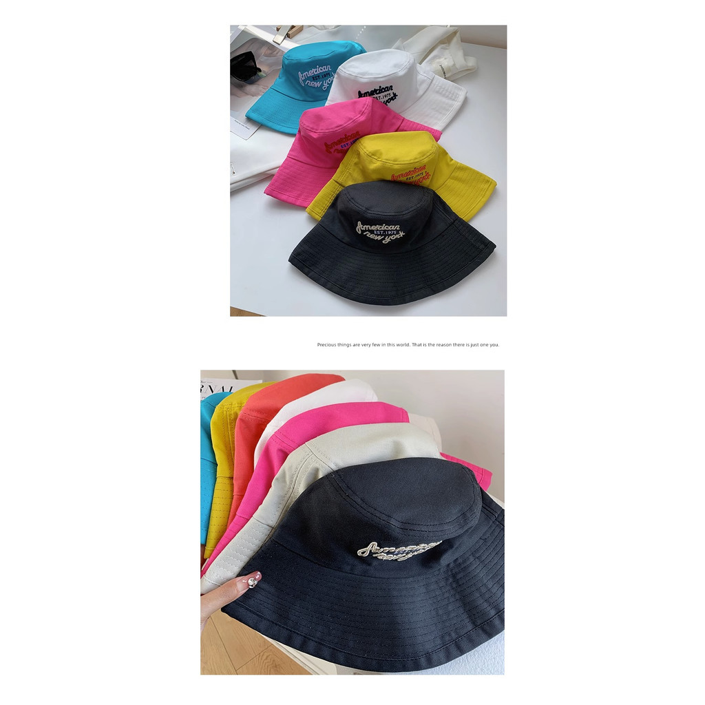 Nón Tai Bèo Che Nắng Màu Đen Thêu Họa Tiết Kiểu Nhật Bản Thời Trang Xuân Hè Cho Nữ