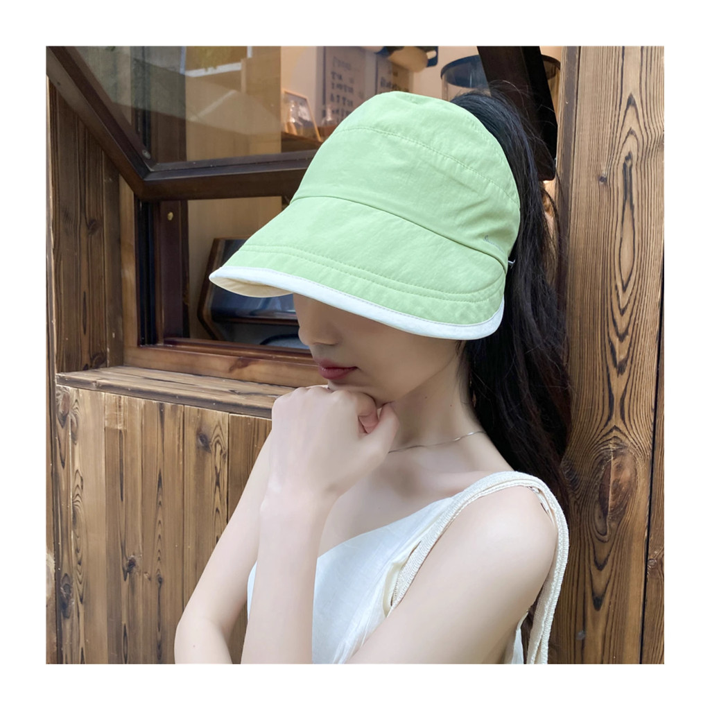 Mũ Chống Nắng Mùa Hè Hai Mặt Thoáng Khí Khô Nhanh Phong Cách Nhật Bản Dễ Phối Đồ Cho Nữ