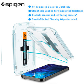 Spigen 1 kính cường lực toàn màn hình cho iphone 14 13 12 pro max