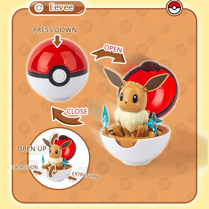 Pokemon Đồ Chơi Quả Bóng Biến Hình  Quà Tặng Sinh Nhật Cho Bé