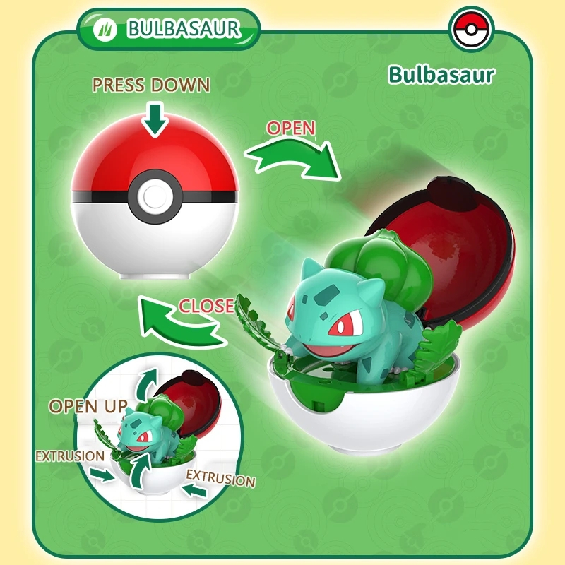 Pokemon Đồ Chơi Quả Bóng Biến Hình  Quà Tặng Sinh Nhật Cho Bé