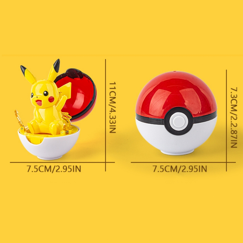 Pokemon Đồ Chơi Quả Bóng Biến Hình  Quà Tặng Sinh Nhật Cho Bé