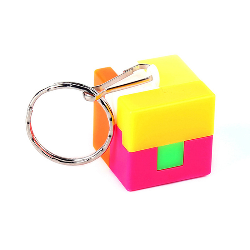 Set 4 Móc Khóa Khối Rubik Giảm Căng Thẳng