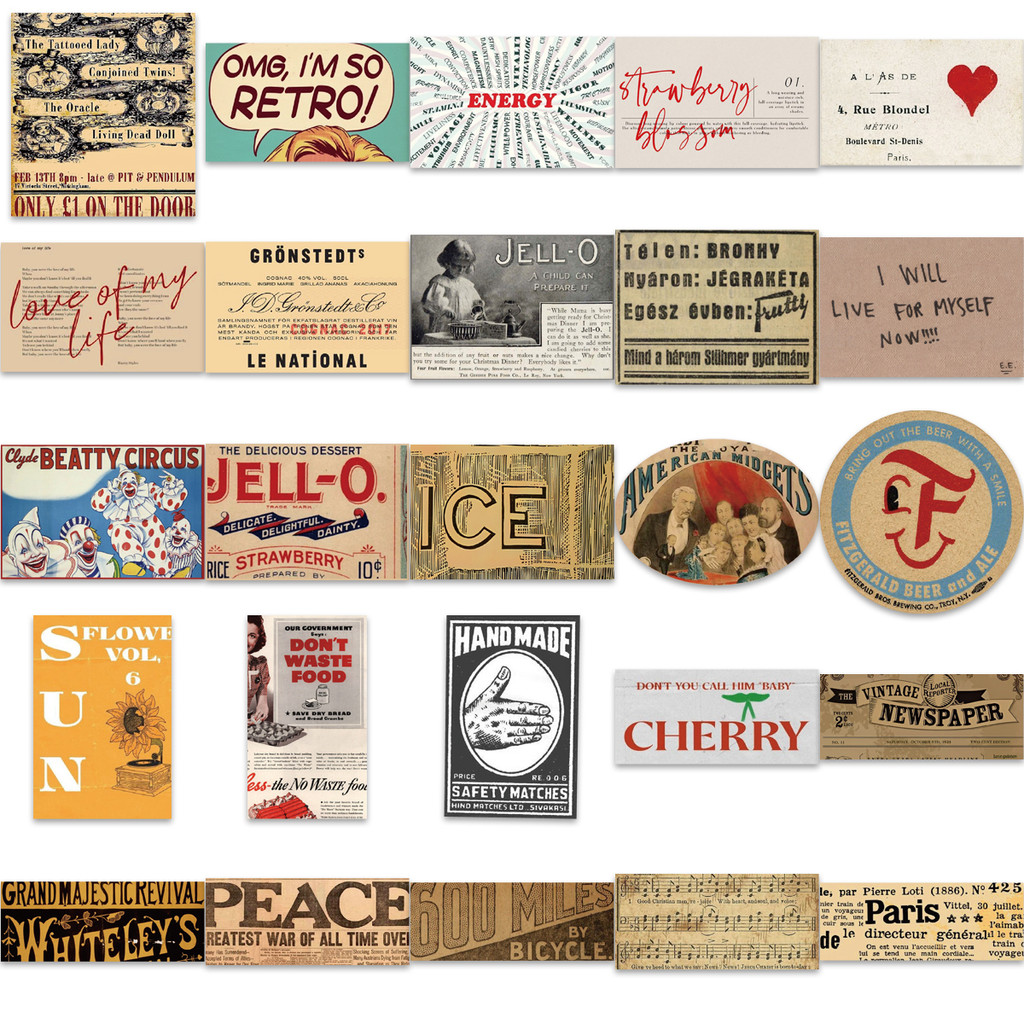 Bộ 58 Miếng Dán Graffiti Tiếng Anh Vui Nhộn Chống Thấm Nước Trang Trí Vali Laptop Xe Hơi Thể Thao DIY