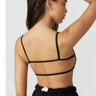 Hoppe FUMENG Yoga top nữ mỏng thể thao gợi cảm chạy bộ Áo ngực có đệm ngực