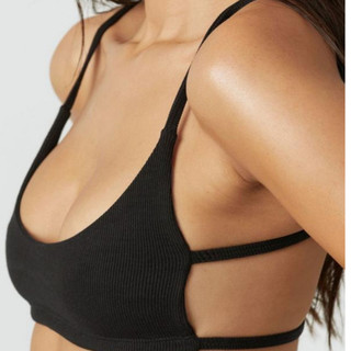 Hoppe FUMENG Yoga top nữ mỏng thể thao gợi cảm chạy bộ Áo ngực có đệm ngực