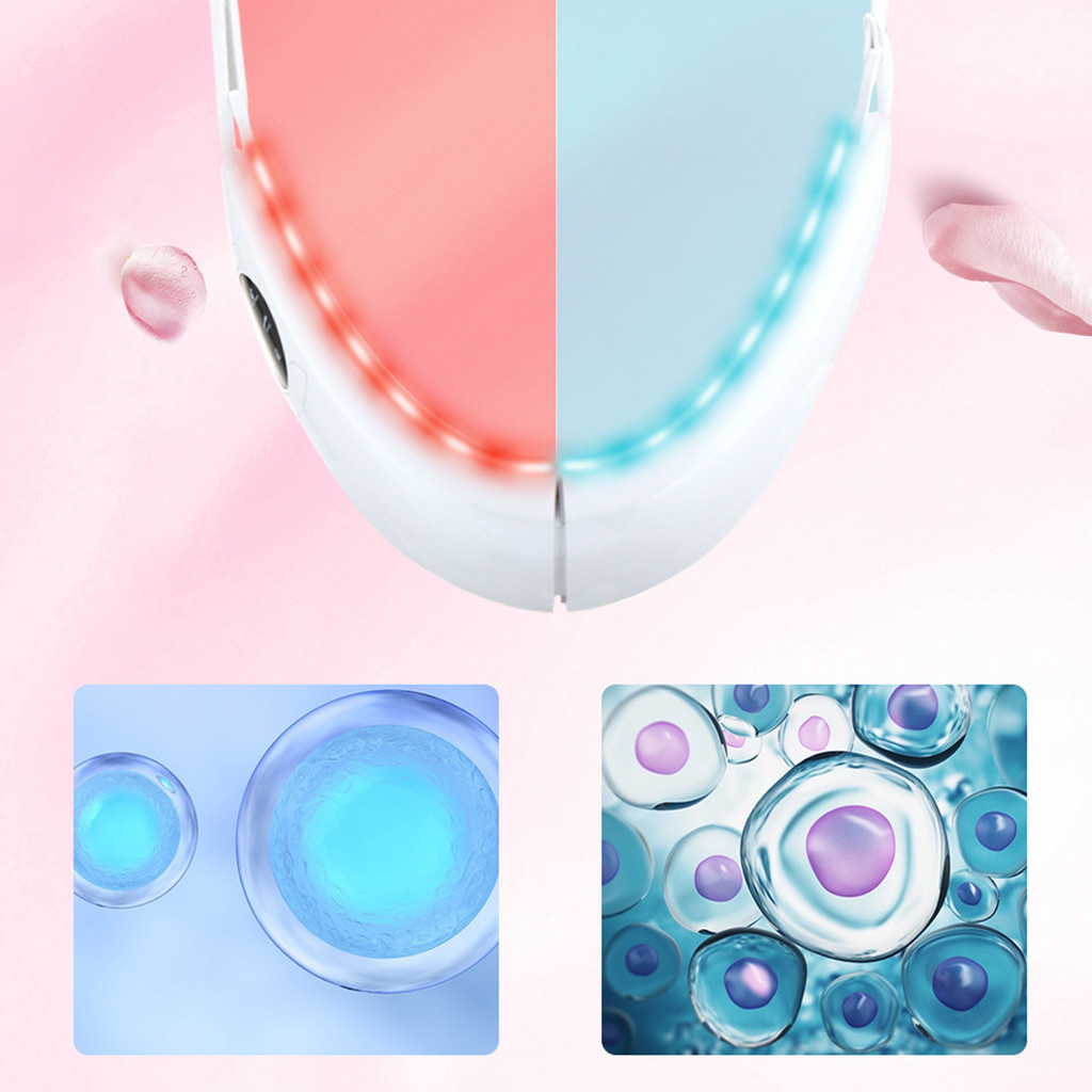 Dụng cụ nâng cơ mặt dụng cụ làm đẹp thông minh dụng cụ nâng cơ mặt sáu chức năng 1-8 tập tin có thể điều chỉnh【By】