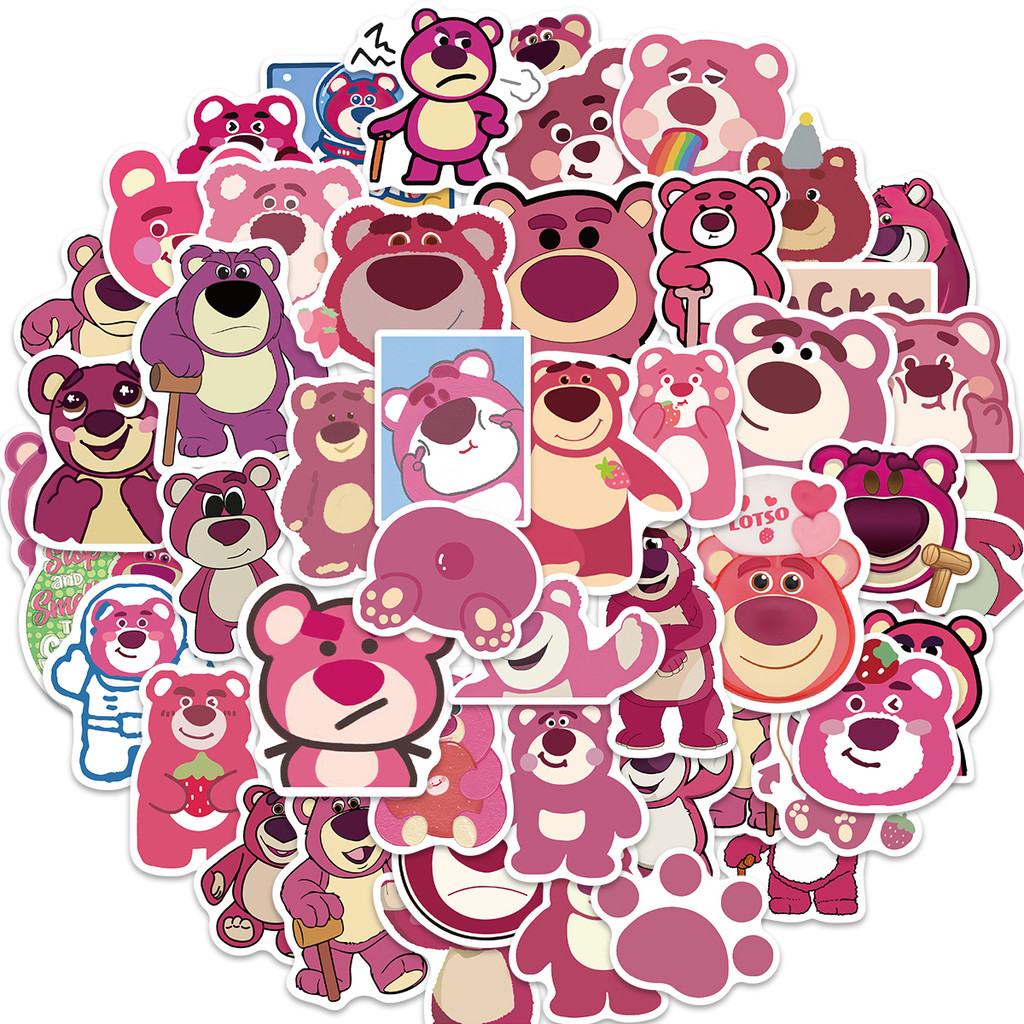 Bộ 50 Miếng Dán Hoạt Hình Disney Xinh Xắn Trang Trí Laptop