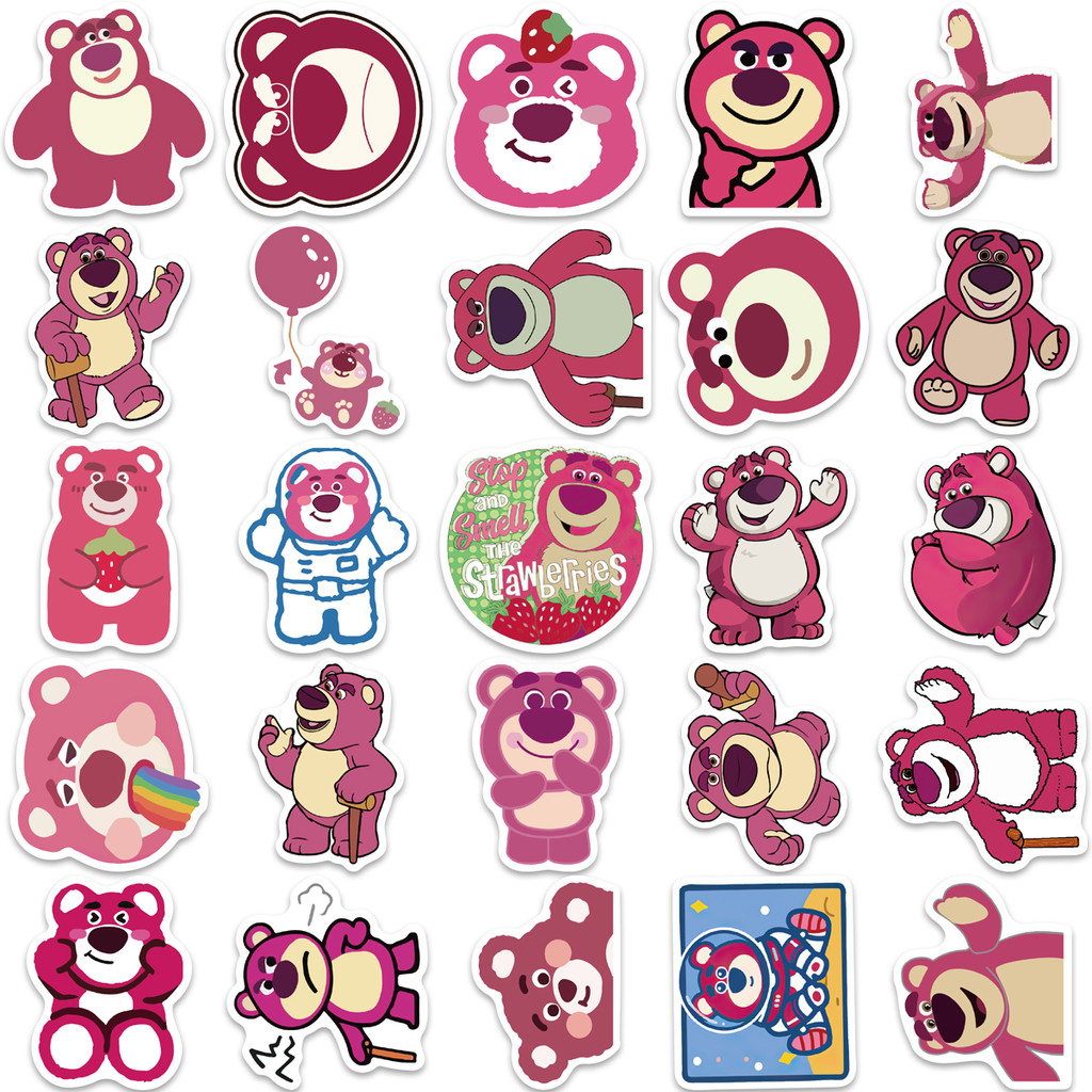 Bộ 50 Miếng Dán Hoạt Hình Disney Xinh Xắn Trang Trí Laptop