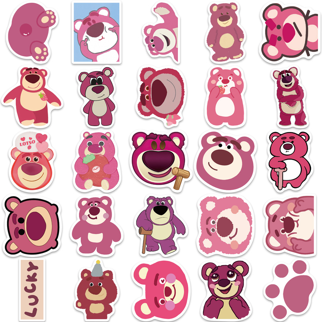 Bộ 50 Miếng Dán Hoạt Hình Disney Xinh Xắn Trang Trí Laptop