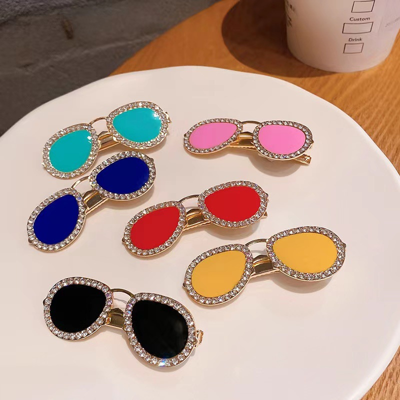 Kẹp Tóc Hình Mỏ Vịt mini Viền Kim Loại Thời Trang Nhật Hàn