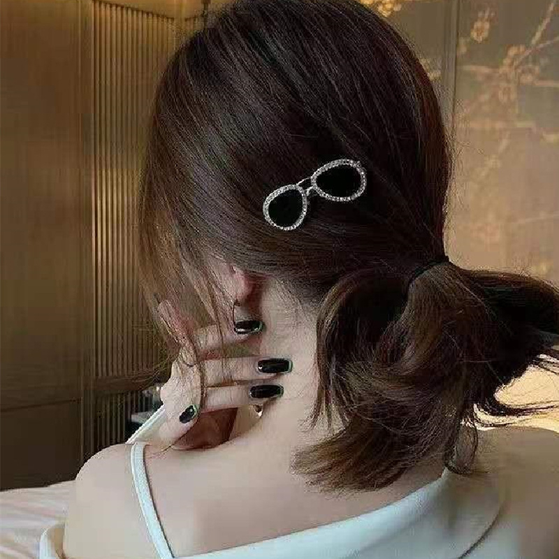 Kẹp Tóc Hình Mỏ Vịt mini Viền Kim Loại Thời Trang Nhật Hàn