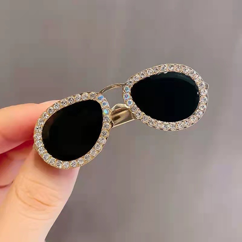 Kẹp Tóc Hình Mỏ Vịt mini Viền Kim Loại Thời Trang Nhật Hàn