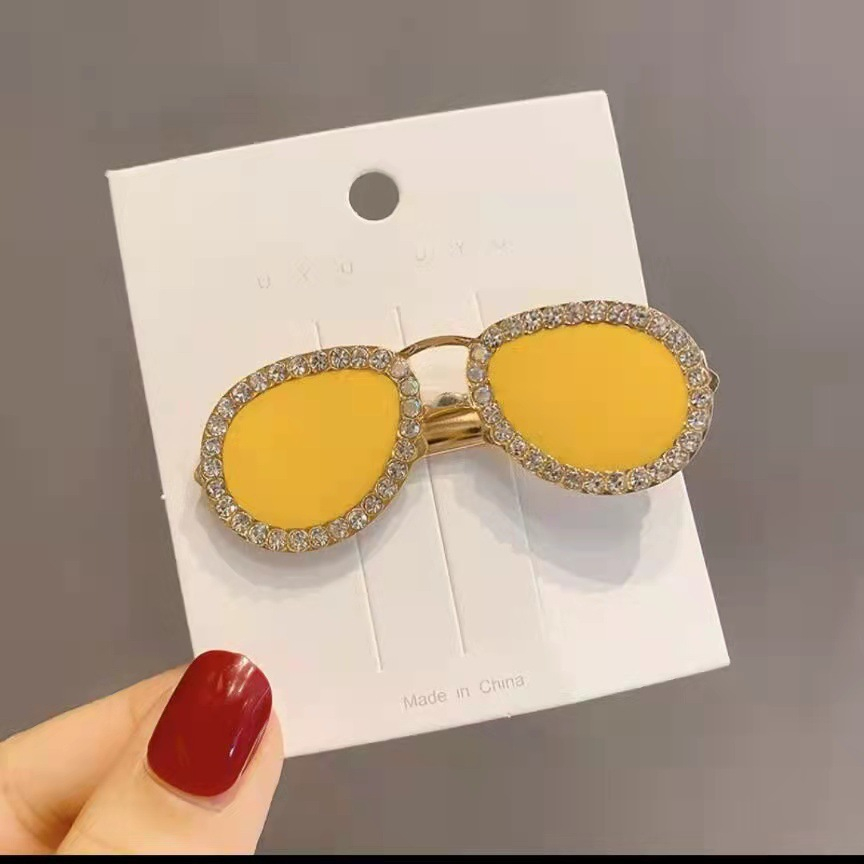 Kẹp Tóc Hình Mỏ Vịt mini Viền Kim Loại Thời Trang Nhật Hàn