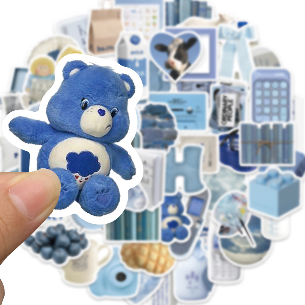 Bộ 60 Miếng Dán Graffiti Dễ Thương Chống Nước Trang Trí Ván Trượt / Laptop / Xe Hơi