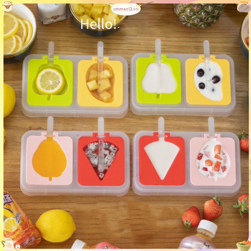 Best cook Khuôn Làm Đá Silicone Dễ Dàng Tháo Kem Thương Có Nắp Đế Cho Bữa Tiệc Gia Đình Mùa Hè cmman13.vn