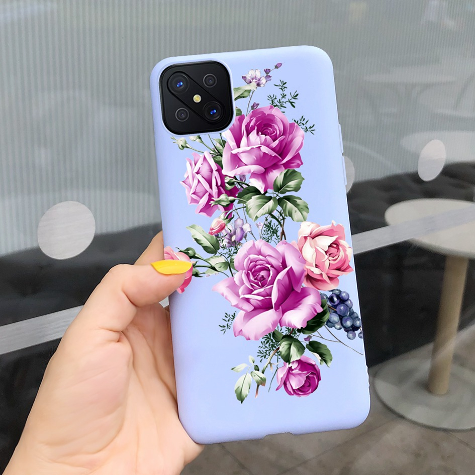 Ốp Điện Thoại Silicon Mềm Hình Trăng Sao Thời Trang Cho OPPO Reno4 Z 5G CPH2065 Reno 4Z 5G OPPO A92S