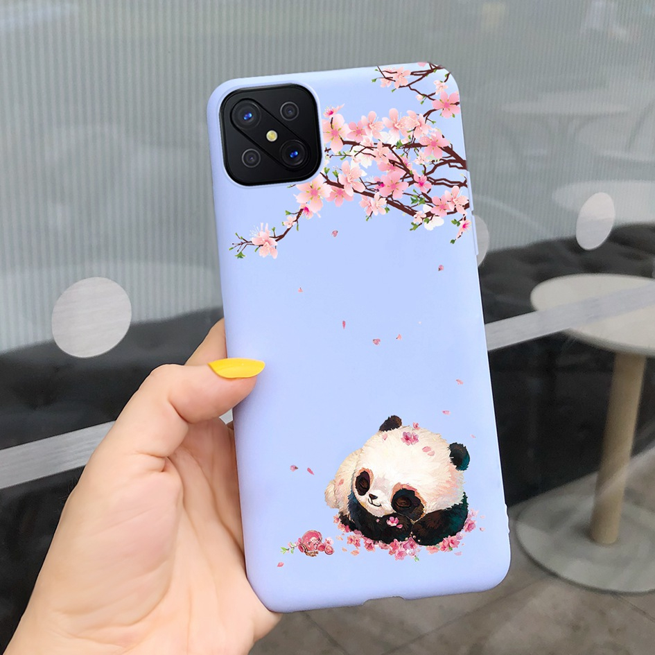 Ốp Điện Thoại Silicon Mềm Hình Trăng Sao Thời Trang Cho OPPO Reno4 Z 5G CPH2065 Reno 4Z 5G OPPO A92S