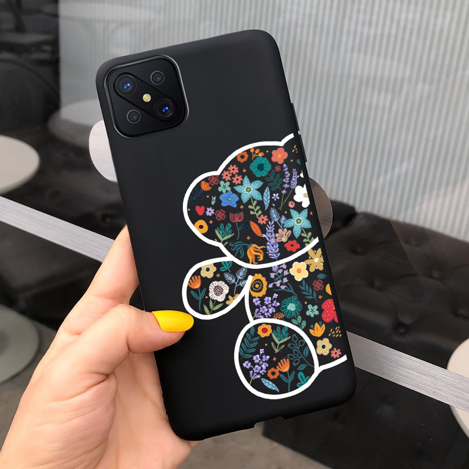 Ốp Điện Thoại Silicon Mềm Hình Trăng Sao Thời Trang Cho OPPO Reno4 Z 5G CPH2065 Reno 4Z 5G OPPO A92S