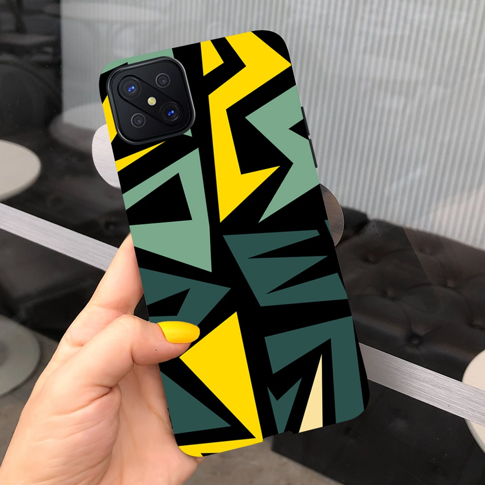 Ốp Điện Thoại Silicon Mềm Hình Trăng Sao Thời Trang Cho OPPO Reno4 Z 5G CPH2065 Reno 4Z 5G OPPO A92S