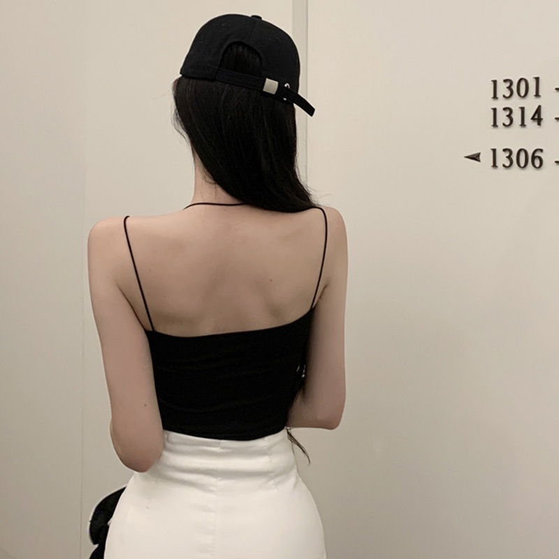 Áo Bra Dây Chéo Có Mút Ngực Màu Sắc Ngọt Ngào Thời Trang Cho Nữ