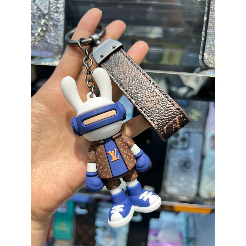 Năm Mới Thỏ! Sắp tới! Quay nó đi, làm cho nó, may mắn đi! Móc Khóa Hình Thỏ May Mắn Đáng Yêu