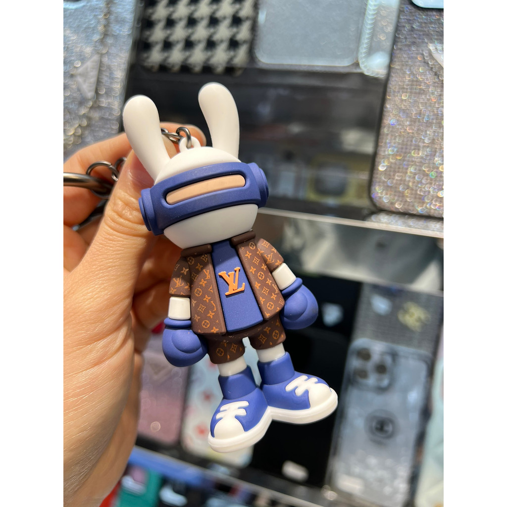 Năm Mới Thỏ! Sắp tới! Quay nó đi, làm cho nó, may mắn đi! Móc Khóa Hình Thỏ May Mắn Đáng Yêu