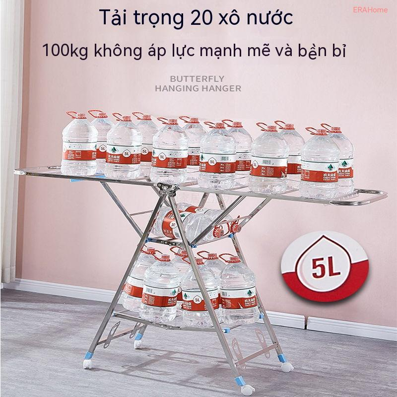 Giá Phơi Khô Chăn Mền Ngoài Ban Công Bằng Thép Không Gỉ Có Thể Gấp Gọn