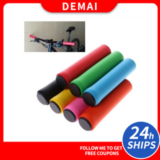 [Mã CLS2403F giảm 30k đơn 150k] 1 Cặp Vỏ Bọc Tay Lái Xe Đạp Leo Núi Bằng Silicone Chống Trượt Thấm Hút Tốt