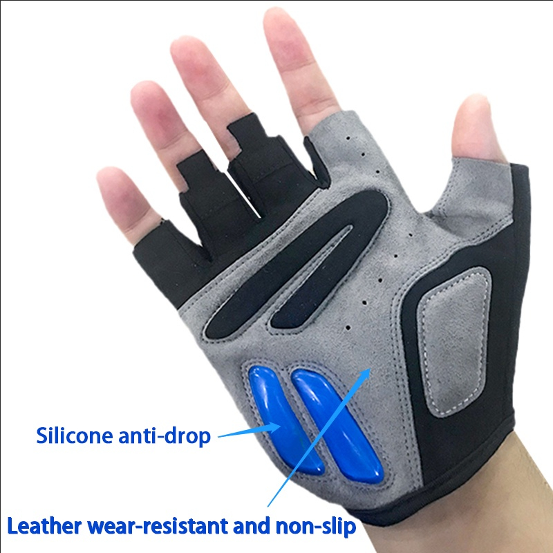 Găng Tay Lái Xe Thể Thao Chống Trượt Thoáng Khí Bảo Vệ Chống Tia UV