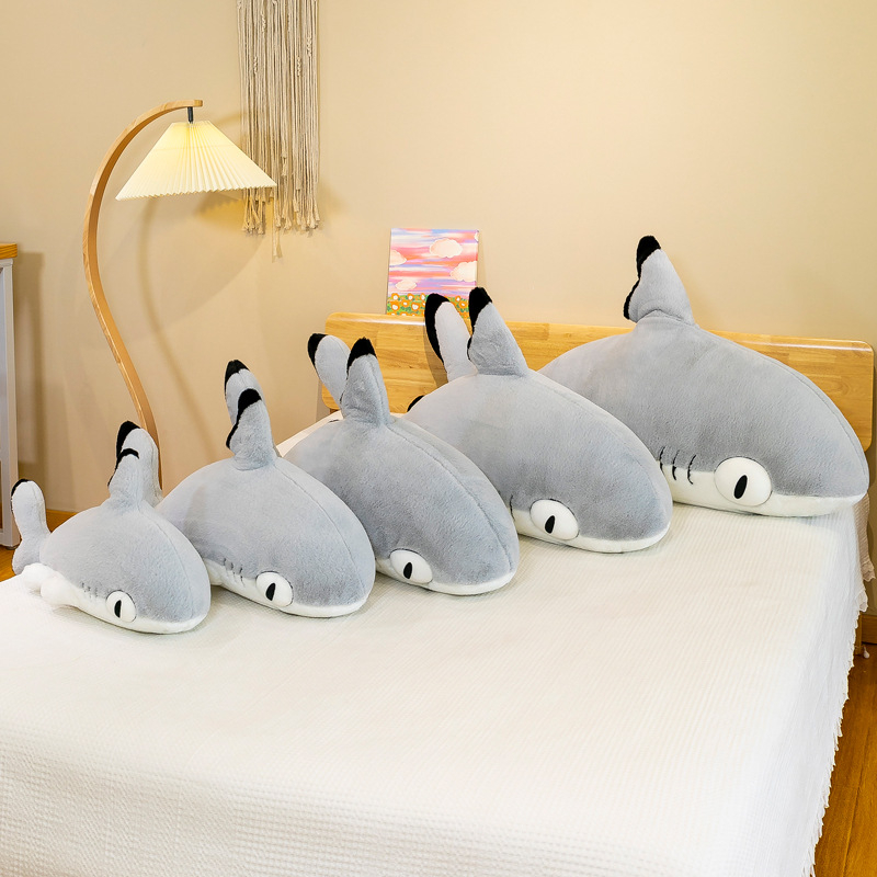 LAHOMIA 70cm Đồ chơi Thú Nhồi Gấu Bông Cá mập vô 4 chân mèo