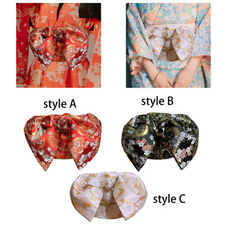 Thắt lưng kimono họa tiết hoa phong cách nhật bản cho nữ