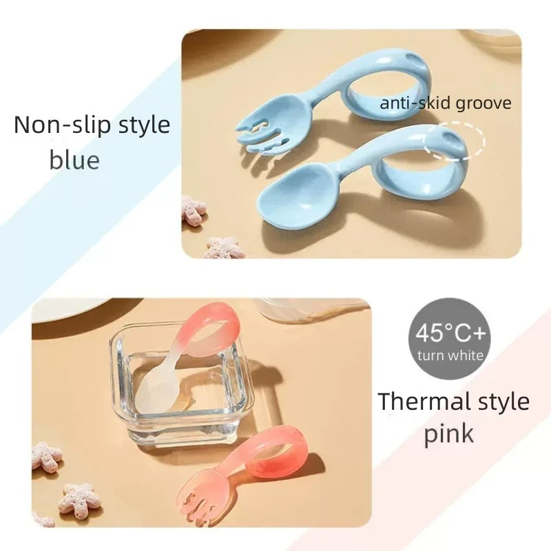 Bộ Muỗng Nĩa Tập Ăn Dành Cho Bé