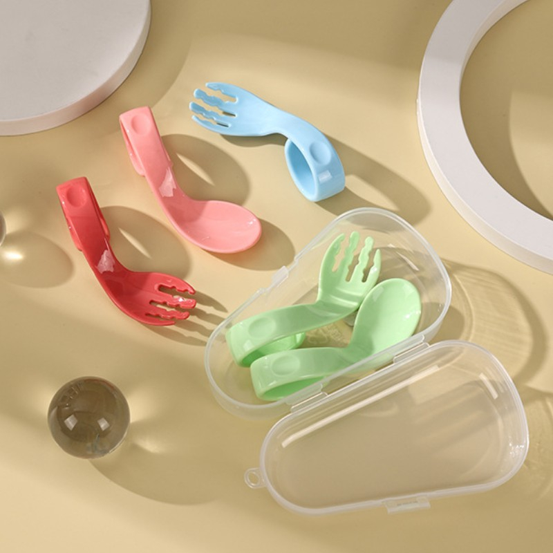 Bộ Muỗng Nĩa Tập Ăn Dành Cho Bé