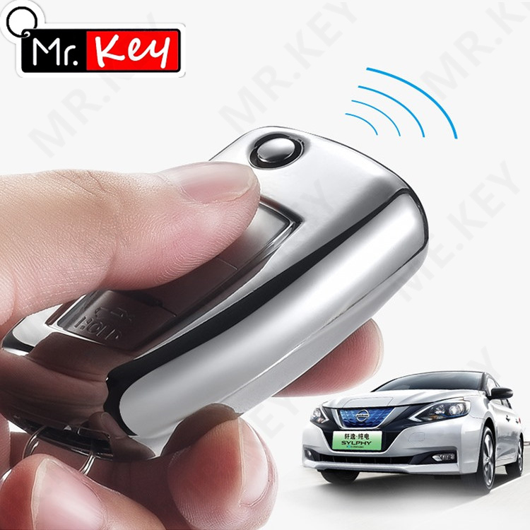 Vỏ TPU Bảo Vệ Chìa Khóa Xe Hơi Nissan Frontier Navara March Micra Blue Bird Sylphy Kicks Terra X-Trail Qashqai Tida Nissan Rem