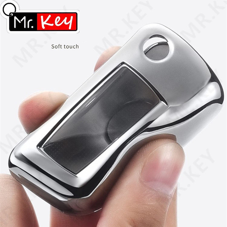 Vỏ TPU Bảo Vệ Chìa Khóa Xe Hơi Nissan Frontier Navara March Micra Blue Bird Sylphy Kicks Terra X-Trail Qashqai Tida Nissan Rem