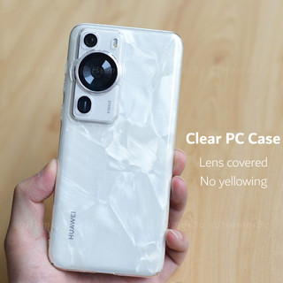 Ốp điện thoại pc cứng siêu mỏng trong suốt cho huawei p60 pro