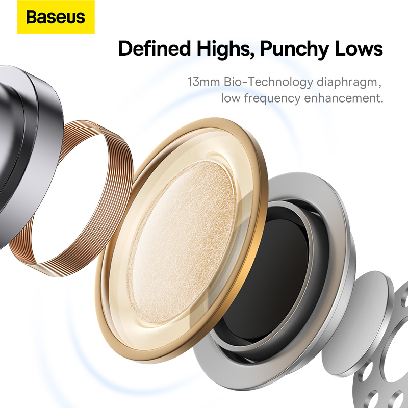 Tai Nghe Bluetooth 5.3 0.06 '' Baseus WX5 Pin Dài Đến 30 Giờ