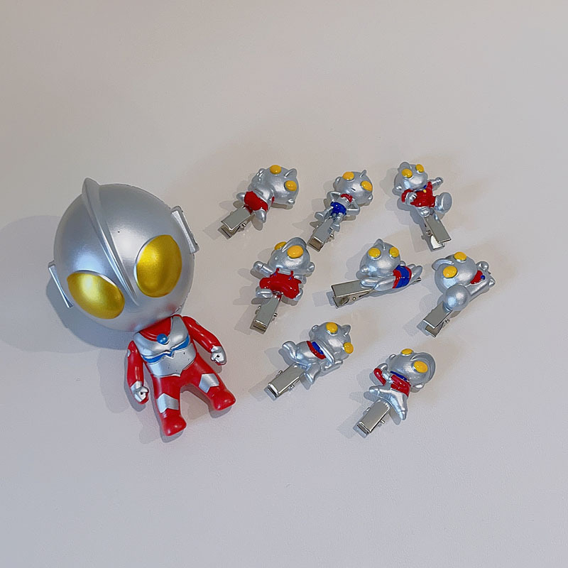 Kẹp Tóc Hình Ultraman Dễ Thương Cho Nữ