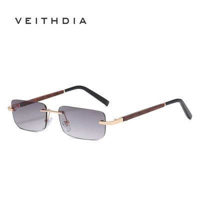 Veithdia Kính Râm Gọng Vuông Phong Cách retro Thời Trang unisex S2087