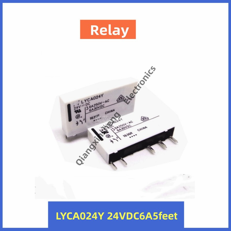 Rơ Le Điện Tử Mini LYCA024Y 24VDC6A5 Pin