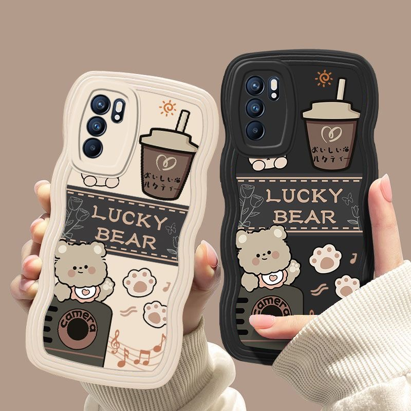Ốp điện thoại mềm họa tiết hoạt hình cho OPPO Reno2F 2Z Reno Reno2 Reno5 Reno6 Reno7 Reno8 Reno8Z Reno8T