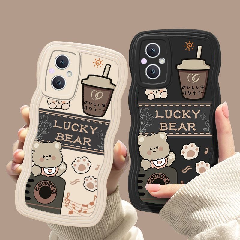 Ốp điện thoại mềm họa tiết hoạt hình cho OPPO Reno2F 2Z Reno Reno2 Reno5 Reno6 Reno7 Reno8 Reno8Z Reno8T