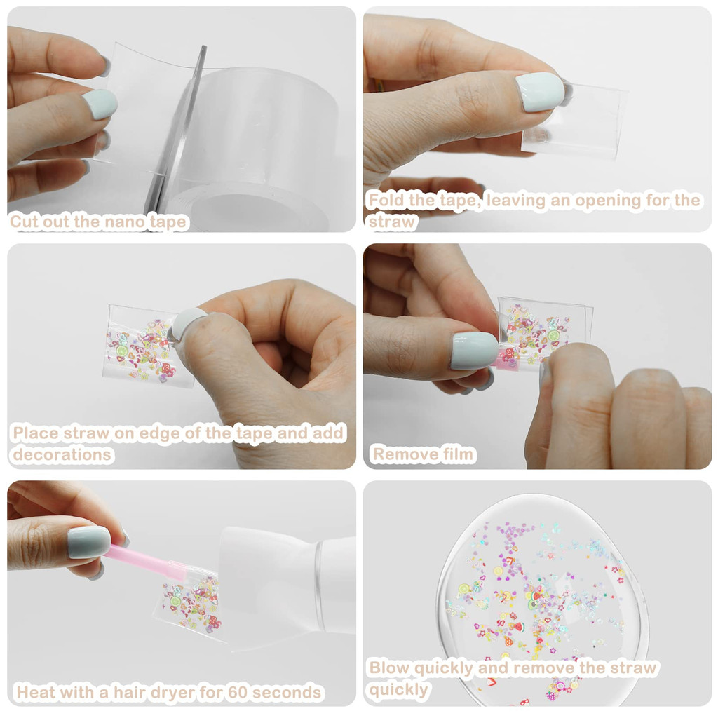 Bộ Dụng Cụ Tự Làm Bong Bóng Hai Mặt Bằng Nhựa Nano Cho Bé Trai Bé Gái