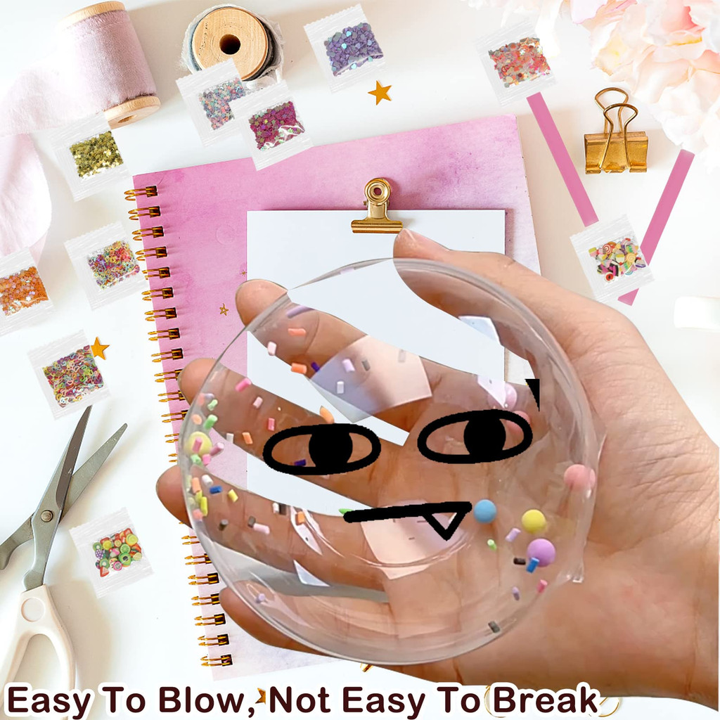 Bộ Dụng Cụ Tự Làm Bong Bóng Hai Mặt Bằng Nhựa Nano Cho Bé Trai Bé Gái