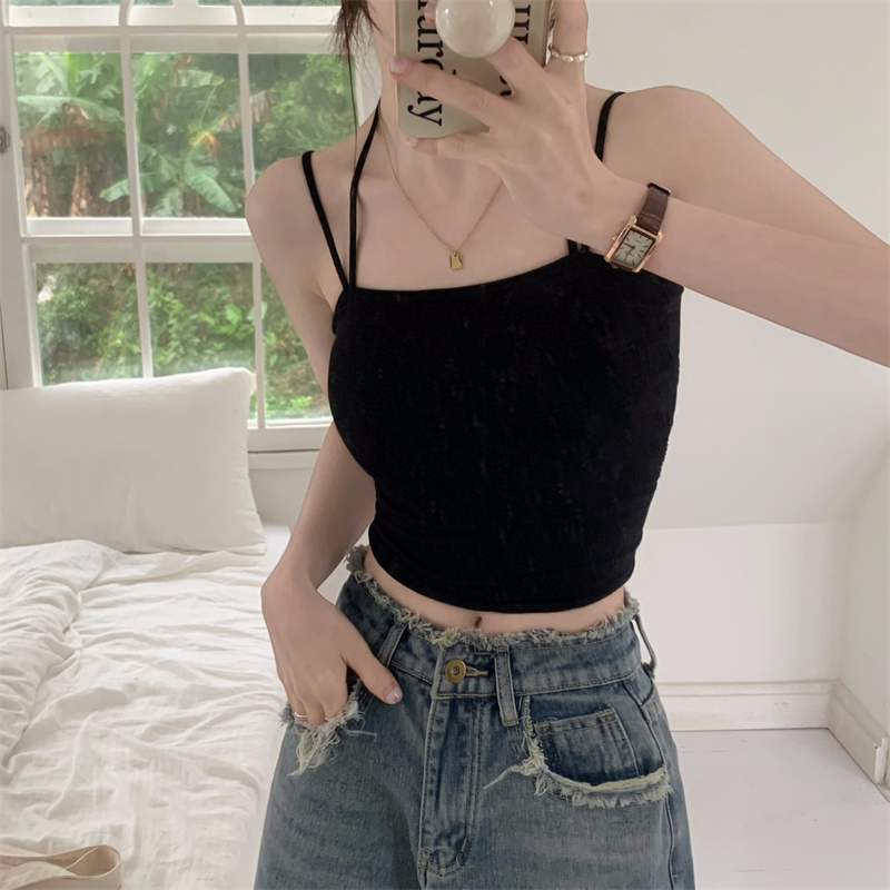 Áo croptop SUXI màu trơn đơn giản gợi cảm mùa hè cho nữ